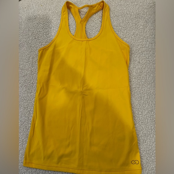 Calia yellow workout tank. Size XS, perfect condition worn once. - Picture 1 of 2